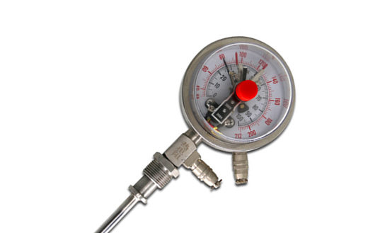 带热电阻式双金属温度计 带热电阻式双金属温度计