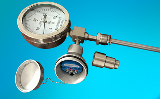 远传电接点双金属温度计 远传电接点双金属温度计